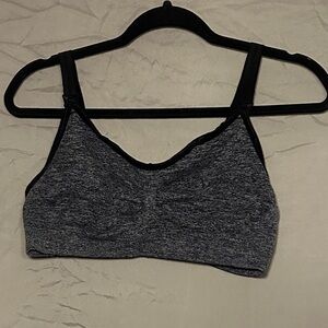 Women's Gray Breastfeeding Bra